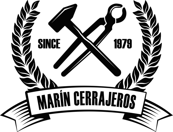 Logotipo de Marín Cerrajeros, desde 1979